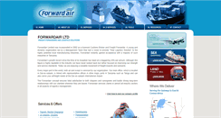 Desktop Screenshot of forwardair.net